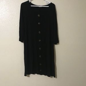 WOMEN'S 8 BUTTON 3/4 SLEEVE